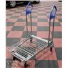 Image 1 : INDUSTRIAL STEEL WHEELED FLAT CART