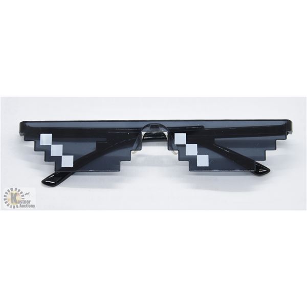 PAIR OF 8-BIT COOL GUY SUNGLASSES STYLE 1