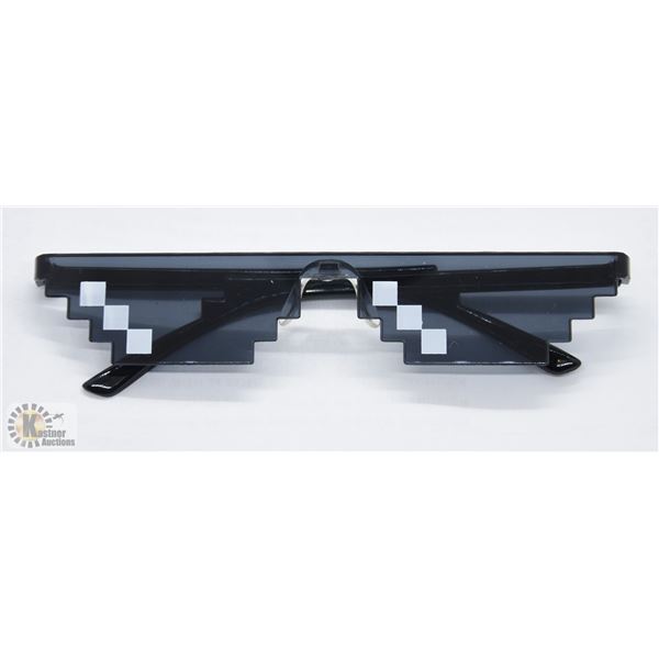 PAIR OF 8-BIT COOL GUY SUNGLASSES STYLE 1