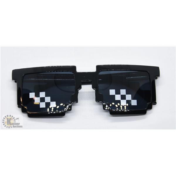 PAIR OF 8-BIT COOL GUY SUNGLASSES STYLE 2