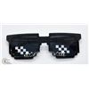 Image 1 : PAIR OF 8-BIT COOL GUY SUNGLASSES STYLE 2