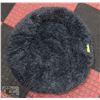 Image 1 : NEW BLUE/GREY 27.6" WIDE DONUT PET BED WITH