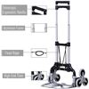 Image 3 : NEW DURHAND 6 WHEEL ALUMINUM HAND TRUCK WITH