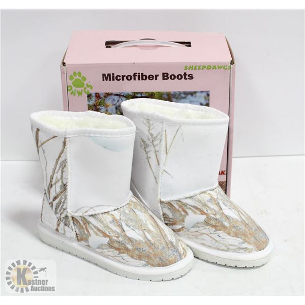 DAWGS KIDS WINTER BRUSH BOOTS SIZE 8/9