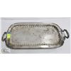 Image 1 : SILVER PLATED SERVING TRAY