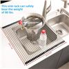 Image 3 : NEW EMBATHER EXTRA LARGE ROLL OUT DISH DRYING RACK