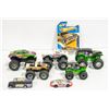 Image 1 : FLAT OF ASSORTED HOT WHEELS MONSTER TRUCK + MORE