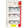 Image 1 : FOSTER GRANT LDS READING GLASSES 3 PACK +3.00