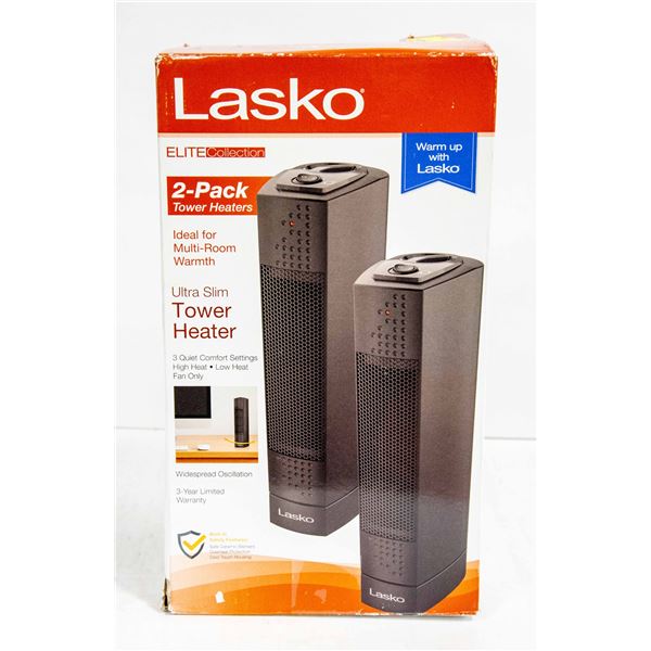NEW LASKO ULTRA SLIM 2-PACK