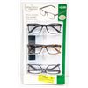 Image 1 : FOSTER GRANT READING GLASSES 3 PACK +2.00