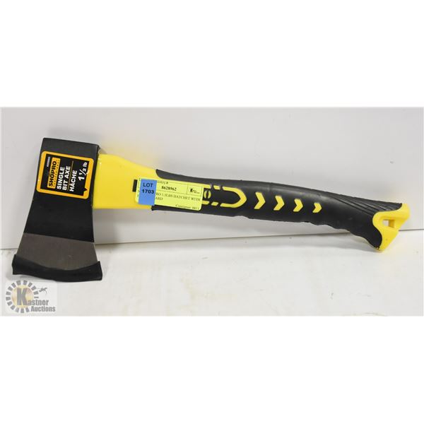 NEW SHOPRO 1.5LBS HATCHET WITH BLADE GUARD