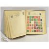 Image 2 : STAMP ALBUM FROM 1950'S WITH LOTS OF STAMPS