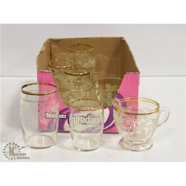 BARTLETT 1940 GLASSWARE