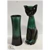 Image 1 : BLUE MOUNTAIN POTTERY CAT AND VASE