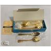 Image 1 : 20 PC ONEIDA GOLDEN PATRICIAN FLATWARE SET