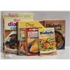 Image 1 : 6 LIKE NEW DIABETIC COOKBOOKS