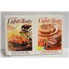 Image 1 : 2 LIGHT AND TASTY TASTE OF HOME COOKBOOKS