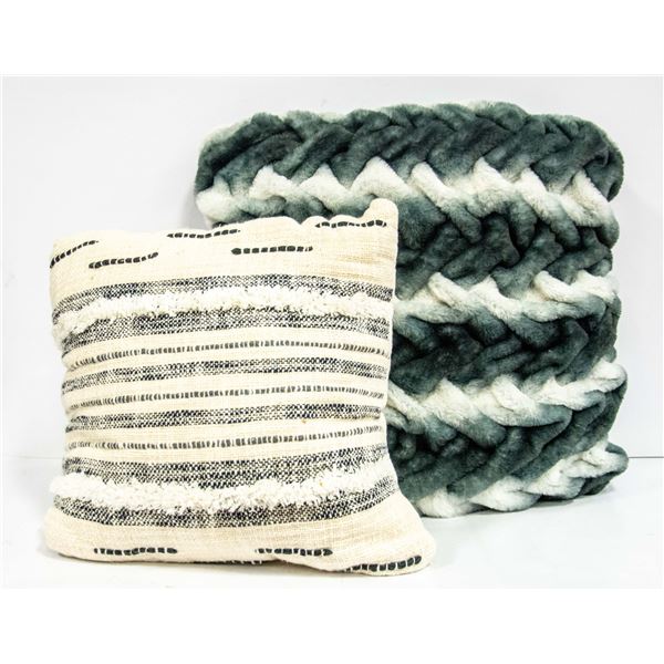 2 PACK SHOW HOME DECORATIVE PILLOWS