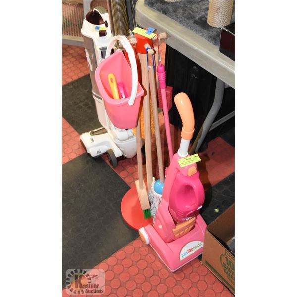 10 PIECE JUST LIKE HOME VACUUM/CLEANING