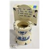 Image 1 : DELFT TOILET SHAPED TOOTHBRUSH HOLDER