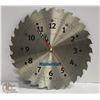 Image 1 : MASTERCRAFT SAW BLADE CLOCK