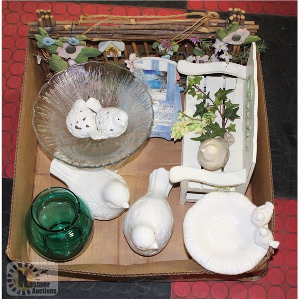 SHOW HOME INDOOR BIRD GARDEN DECOR - GARDEN