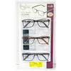 Image 1 : FOSTER GRANT READING GLASSES 3 PACK +1.50