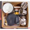 Image 1 : BOX FULL OF BAR ACCESSORIES INCLUDES S.S. TALL