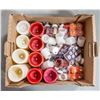 Image 1 : BOX FULL OF FLAMELESS CANDLES INCLUDING LED