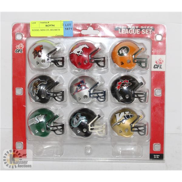 RIDDEL MINI CFL HELMETS