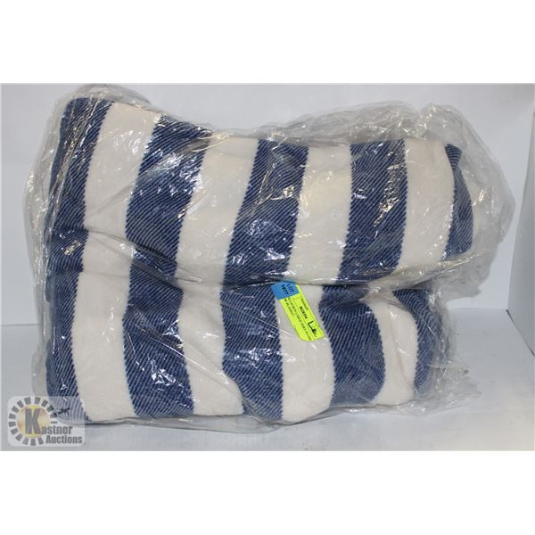 RALPH LAUREN LARGE PLUSH THROW BLANKET -