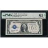 1928B $1 Silver Certificate PMG 65EPQ