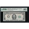 1934C $100 Chicago FRN PMG 63EPQ