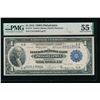 1918 $1 Philadelphia FRBN PMG 55EPQ