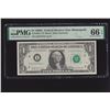 1969A $1 STAR Minneapolis FRN PMG 66EPQ