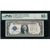 1928A $1 Silver Certificate PMG 65EPQ