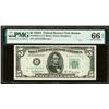 1950A $5 Boston FRN PMG 66EPQ