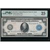 1914 $10 St Louis FRN PMG 25