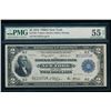 1918 $2 New York FRBN PMG 55EPQ