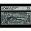 1896 $1 Educational Silver Certificate PMG 63