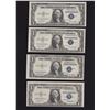 Lot of (12) 1935 E,F.G $1 Silver Certificates