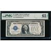 1928B $1 Silver Certificate PMG 65EPQ