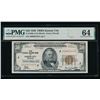 1929 $50 Kansas City FRBN PMG 64