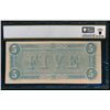 Image 2 : 1864 $5 T-69 Confederate PCGS 55