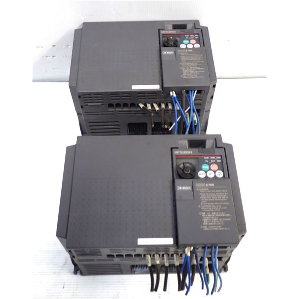 (2) Mitsubishi # FR-E740-7.5K Inverters