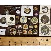 Image 1 : JOB LOT - QTY MISC PINBACKS - SUNLIGHT SOAP ETC.