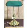 Image 2 : BANKER STYLE LAMP W/ ADJUSTABLE SHADE