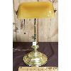 Image 2 : BANKER STYLE LAMP W/ PIVOTING SHADE AND NECK