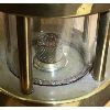 Image 3 : HETTON COAL AND MINING CO BRASS LAMP W/ WICK