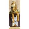 Image 3 : TANG DYNASTY EARLY REPRO GLAZED CERAMIC HORSE - 16IN X 21IN X 9IN